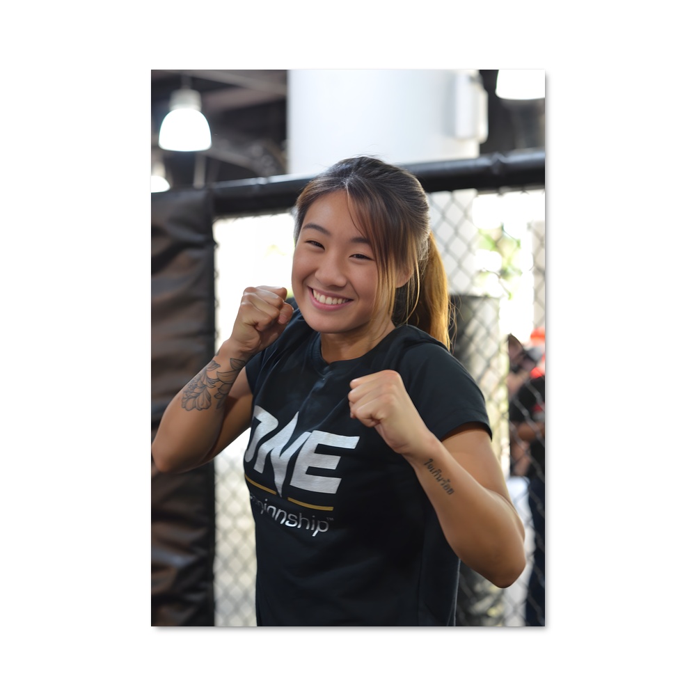 Poster Angela lee – affiche MMA